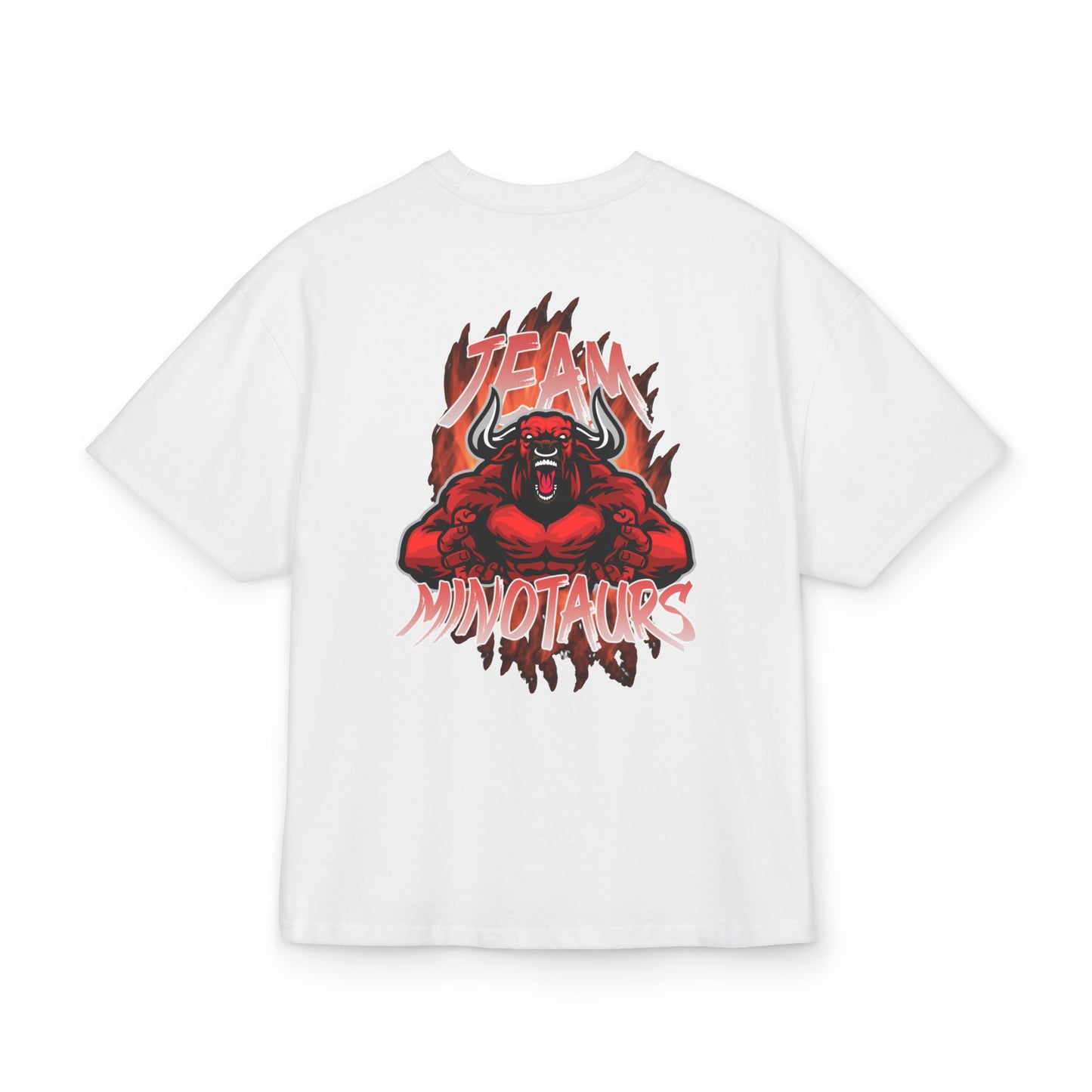 Team Minotaurs Graphic Box Tee - Unisex Heavy Cotton T-Shirt