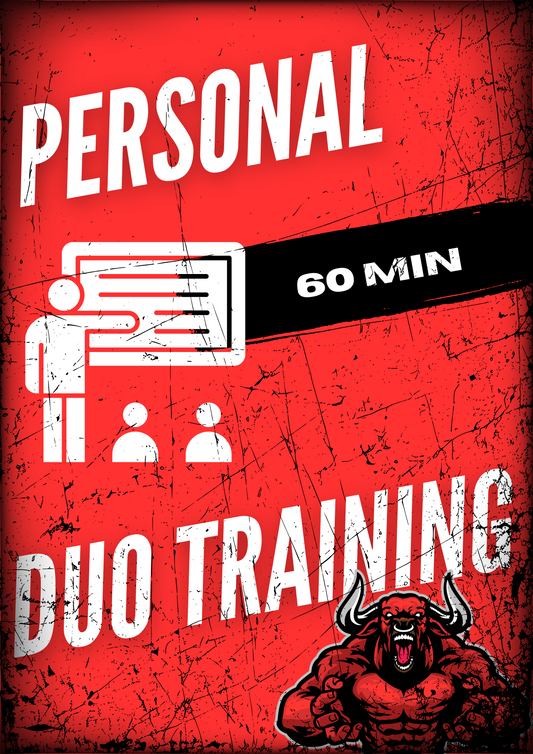 PERSONAL TRAINING WITH A PARTNER 60 MIN